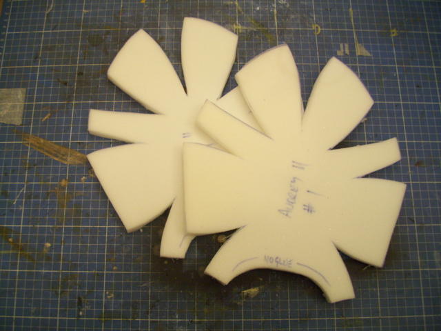 Audrey II Foam Cutouts